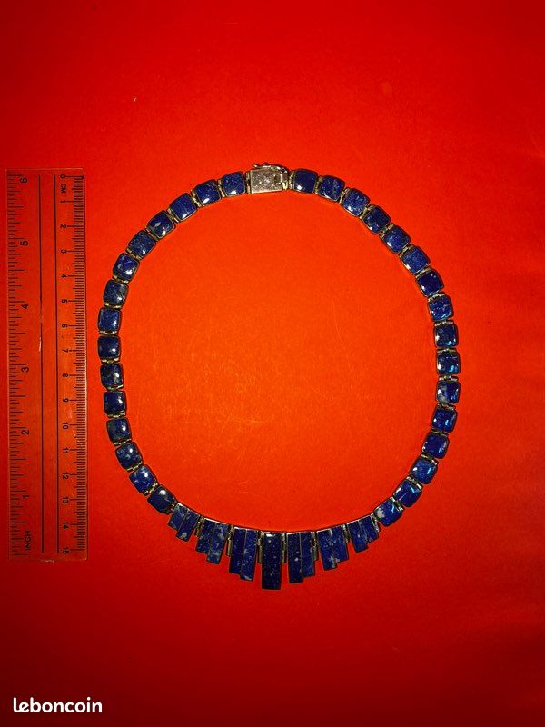 Collier en argent massif, Réf : 148 (image 3)