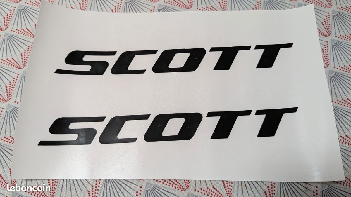 Autocollants Graphiques Scott Pour Vélo - Décalcomanies - Neufs