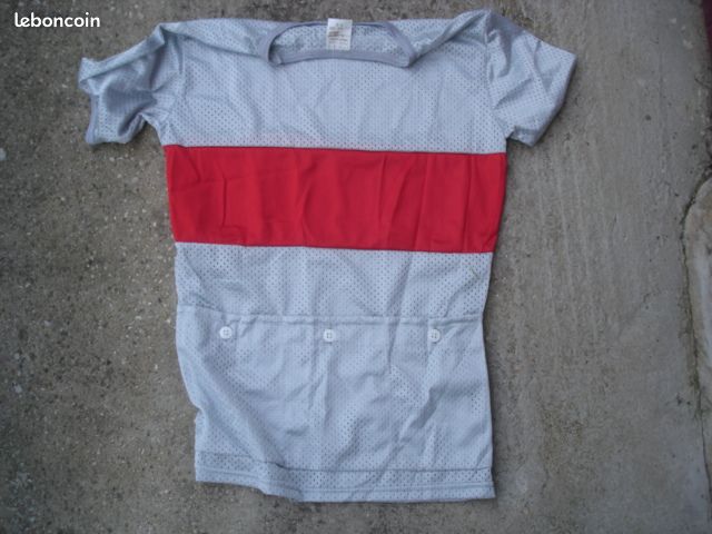 Maillot cycliste peugeot années 80/90 neuf d'époque taille 2 - Équipements vélos