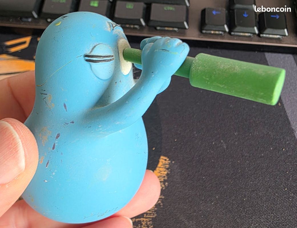 Figurine en Résine Barbapapa ;barbalala (vert
