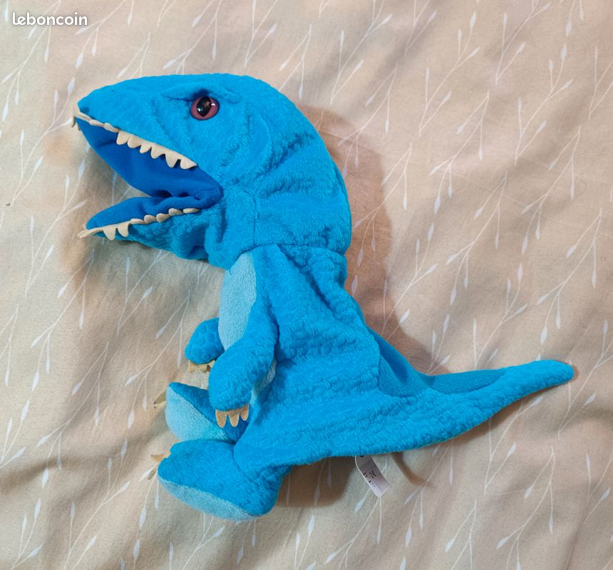 Peluche Marionnette Dinosaure - Cassonade Maileg pour chambre enfant