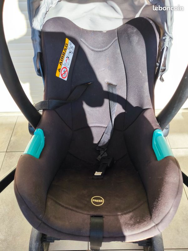 Poussette Bébé Confort + nacelle + cosy – Pack complet (image 3)