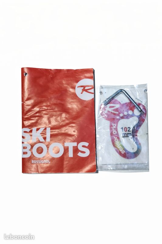 Chaussures de ski Rossignol Alltrack 90 –P 42 Excellent état + sac (image 9)