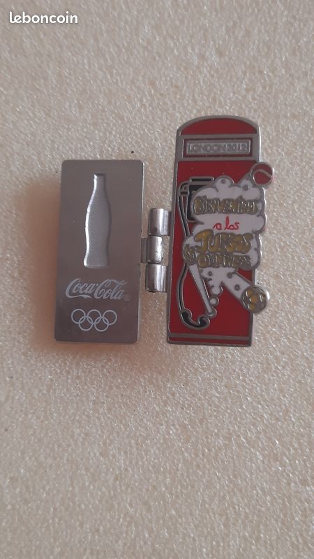 22 pin's Jeux olympiques Coca Cola commémoratif 1896 à 1992 22 pin's Jeux olympiques Coca Cola commémoratif 1896 à 1992