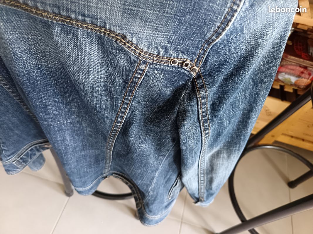 Blouson jean femme (image 2)