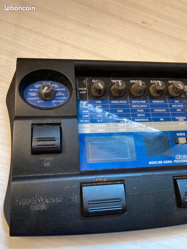 Pédalier multi-effets guitare Korg AX100G – ToneWorks (image 3)