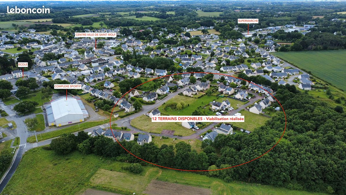 Terrain 272 m² · à Saint-Molf · 73 500 €