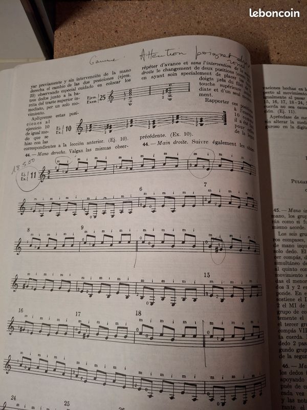 Livre de partitions pour guitare (image 4)