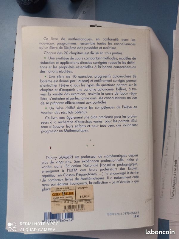 Mathématiques, je m'évalue 6e (image 2)