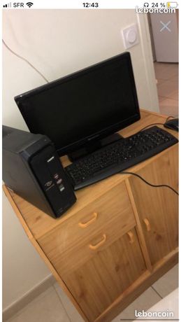 PC Packard Bell – Pentium – 250Go – 2,5Go RAM – Carte Graphique Dédiée