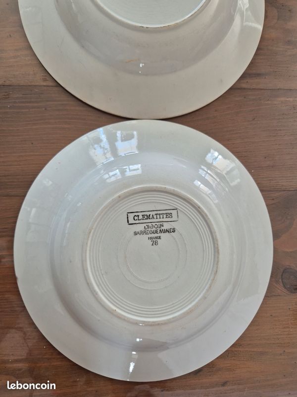 5 assiettes creuses + 1 assiette plate (image 11)