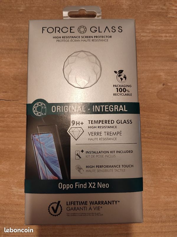 Verre trempé Force Glass Oppo Find X2 Neo (image 1)