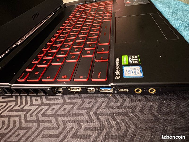 PC Portable Gamer MSI GL65 9SE-053XFR RTX 2060 i7 16Go SSD
