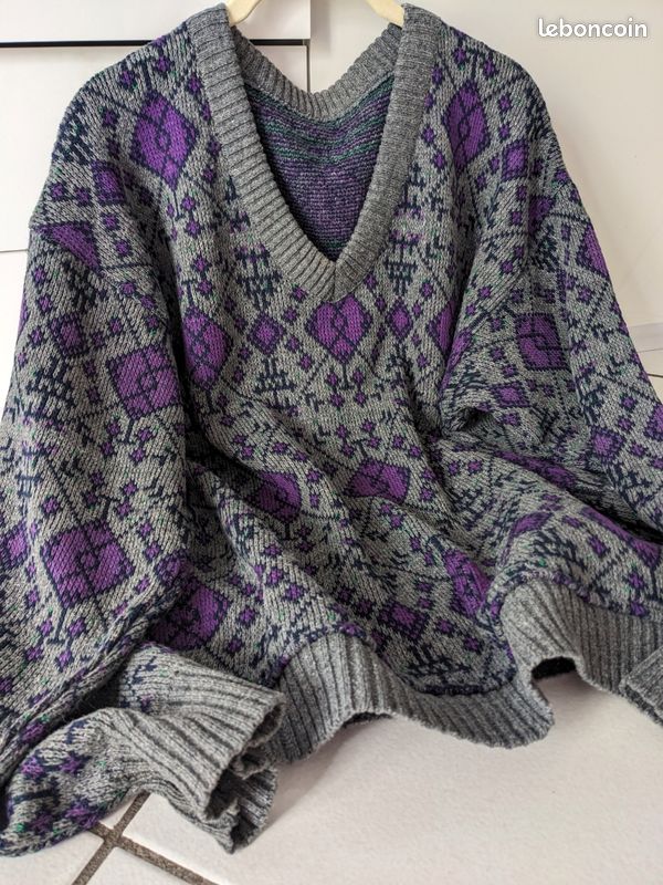 Pull femme Dumy - PURPLE 0 Sans manches Violet - H25 | American Vintage France