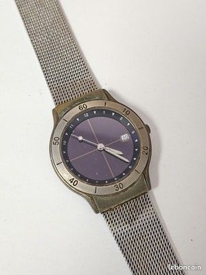Montre vintage Anne Klein pour dames non testée SCRATCH