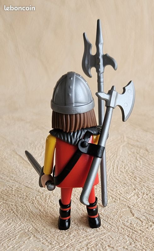 PLAYMOBIL VINTAGE MÉDIÉVAL chevalier dragon rouge 3269 3319 3320 3328 #3 EUR 5,50 - FR