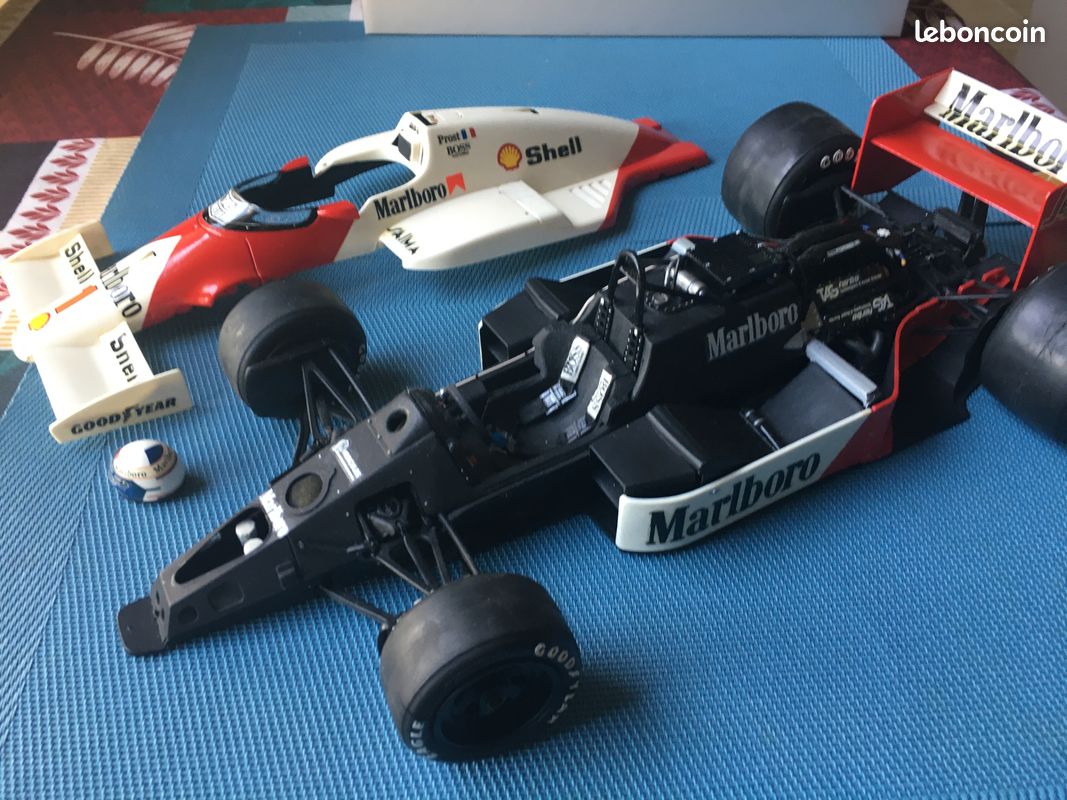 Maquette Protar 1/12 Mclaren MP4/2C alain Prost 1986