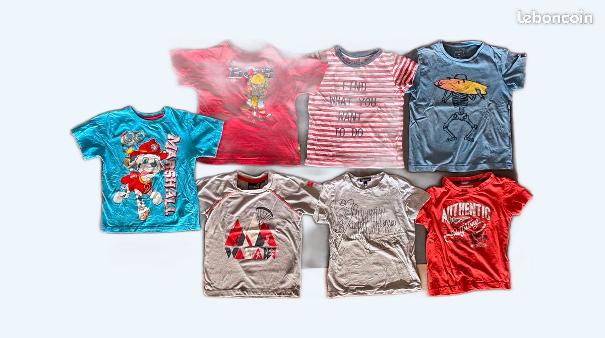 T-Shirts à Manches Courtes Pour Enfants Vetements Bebe Garcon Tee