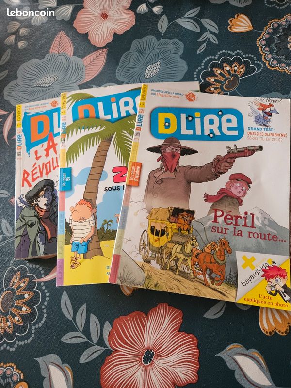 Lot de 3 magazines Dlire 2010 (image 1)