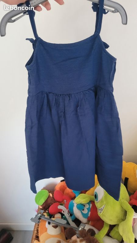 Robe d'été bleu marine Vertbaudet 5 ans / 110 cm (image 6)