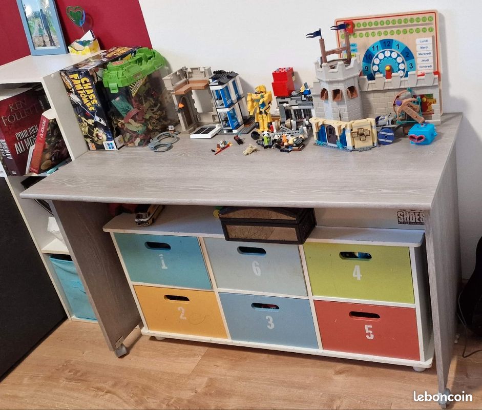 Lit enfant et bureau (image 3)