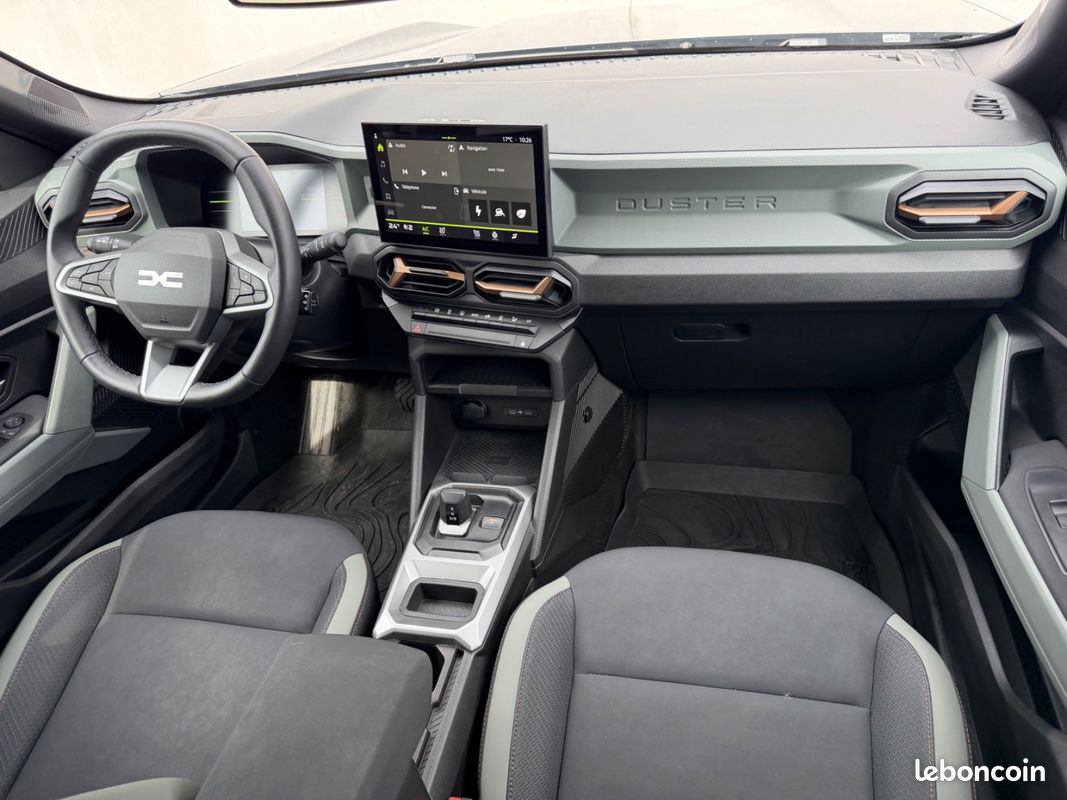 DACIA DUSTER TCe 141cv Hybride 4x2 EDC Extreme - Sièges Volant chauffants / CarPlay / Caméra 360 - (image 40)