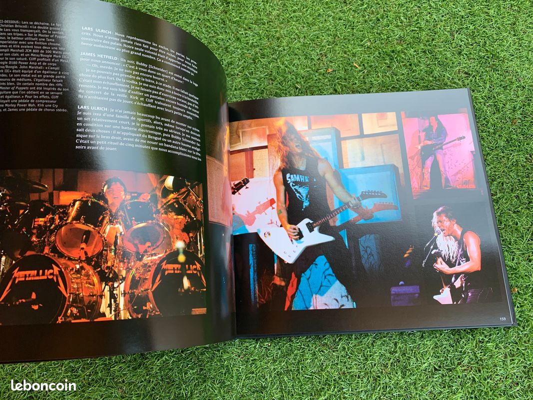 Livre relié Metallica - Back to the Front - 30e anniv Master of Puppets (image 4)