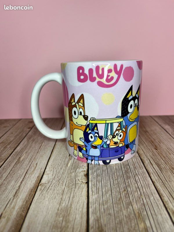 Mug personnalisé Bluey (image 1)
