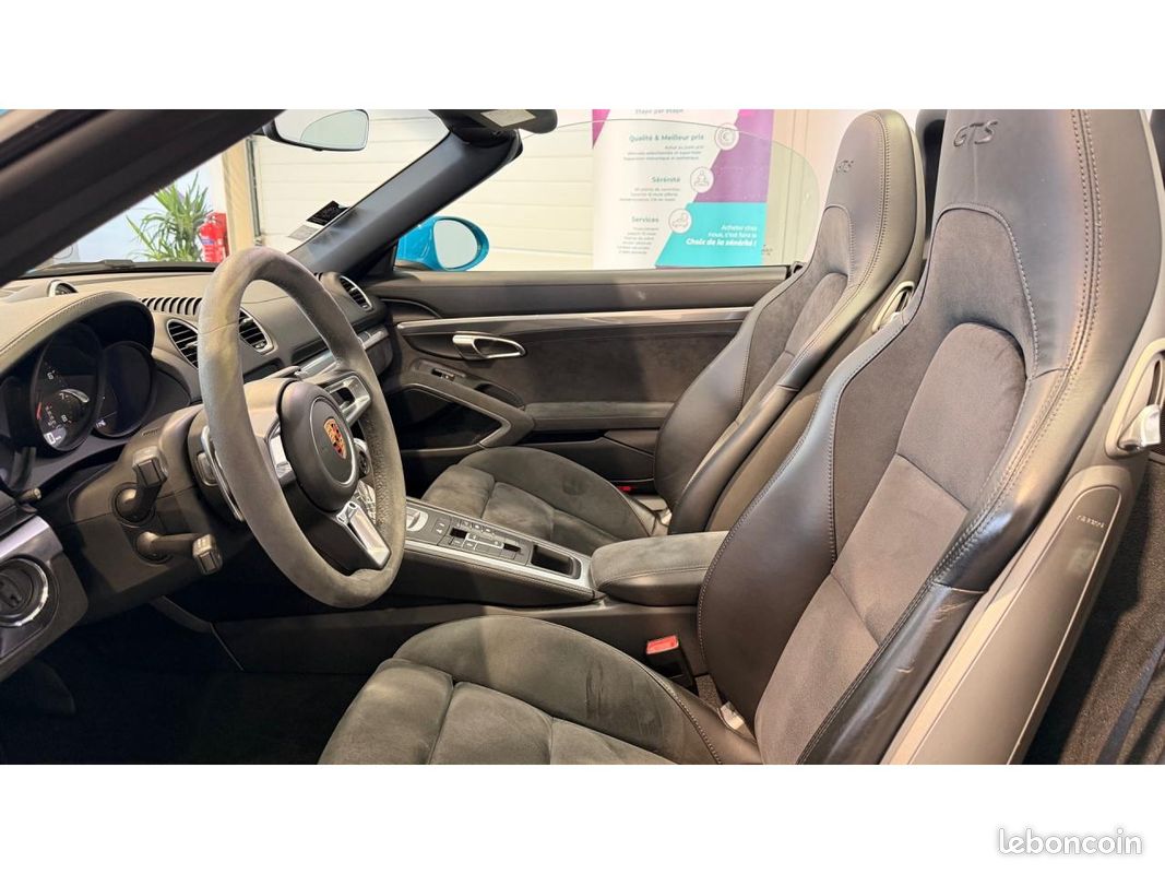PORSCHE BOXSTER 2.5i - 365 CH - BV PDK 718 GTS (image 10)