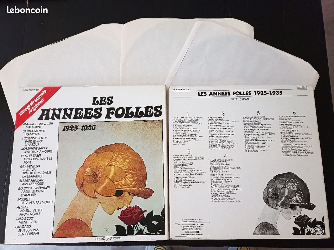Coffret 3 vyniles Les Années Folles 1925-1935 (image 1)