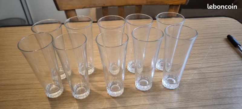 Verres anciens à pastis (image 1)