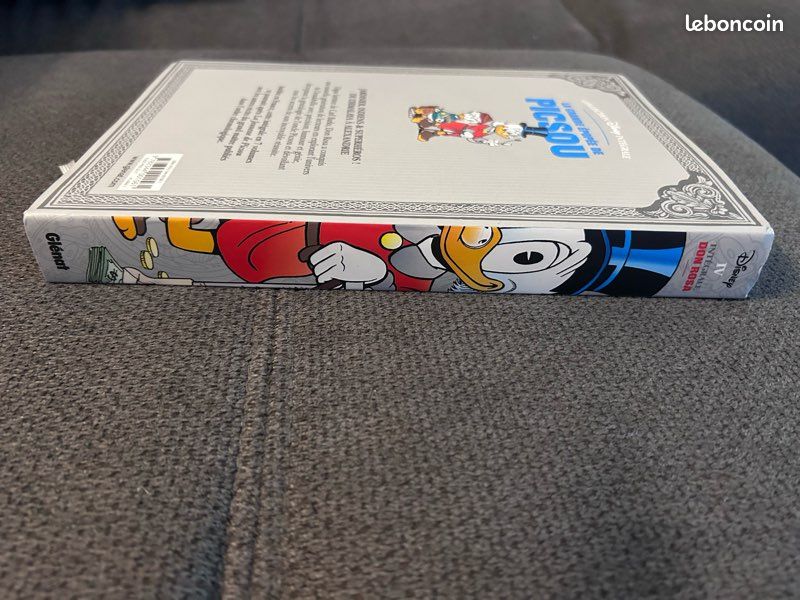 La grande épopée de picsou tome 4 trésor sous cloche intégrale don rosa état neuf (image 3)
