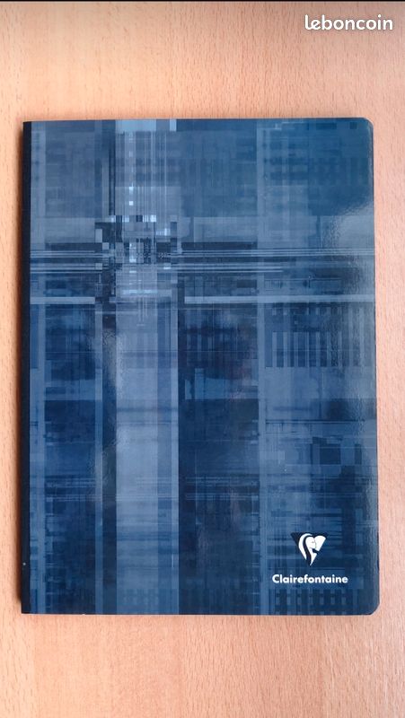 Grand cahier grand carreaux Clairefontaine de 192 pages - 21x29,7cm papier velouté 90g/m2 (image 1)