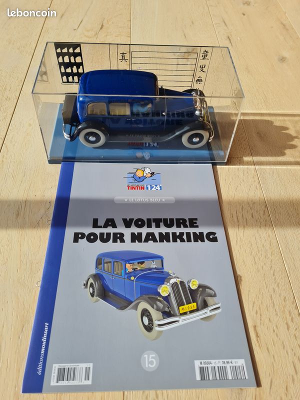 Collection Hachette – La Moto De Tintin – Échelle 1/24, Véhicule De Tintin