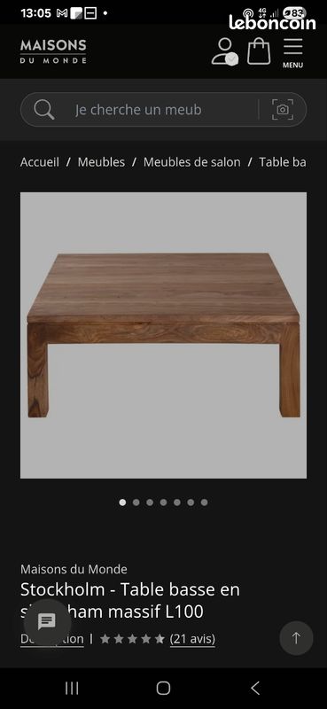 Table basse (image 3)
