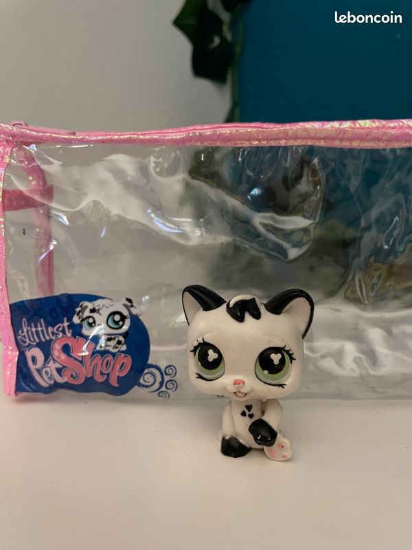 Littlest Pet Shop - magic motion licking cat - + trousse (image 7)