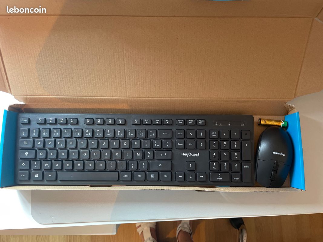 Clavier souris sans fil ordinateur (image 2)