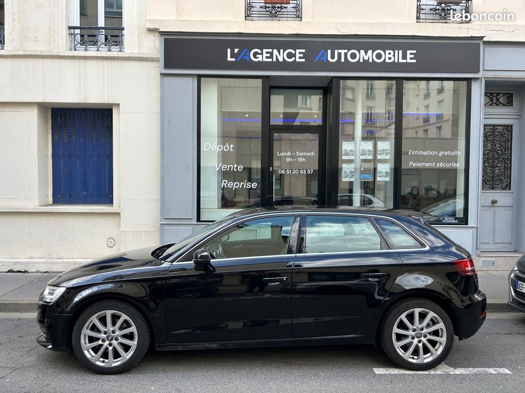 AUDI A3 SPORTBACK 1.6 TDI 116 Design Luxe - Suivi d'Entretien Complet (image 2)