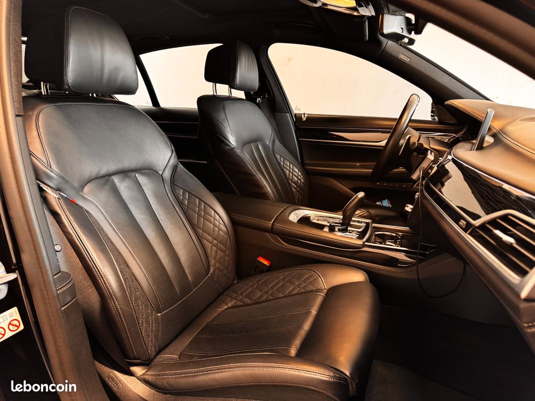 BMW SERIE 7 3.0 740 D 320 M-SPORT XDRIVE /SUIVI FULL BMW/PACK INNOVATION/PREMIERE CLASSE/ASSIST PLUS/ASSIST PRo (image 6)