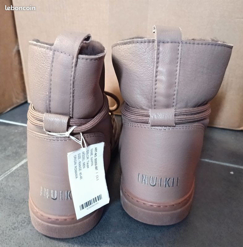 Boots nappa cuir inuikii 43 (image 3)