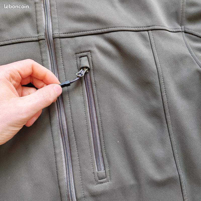 Veste De Ski Mammut Kaki Taille S - Isolante, Fermeture Zip - Occasion En Excellent état