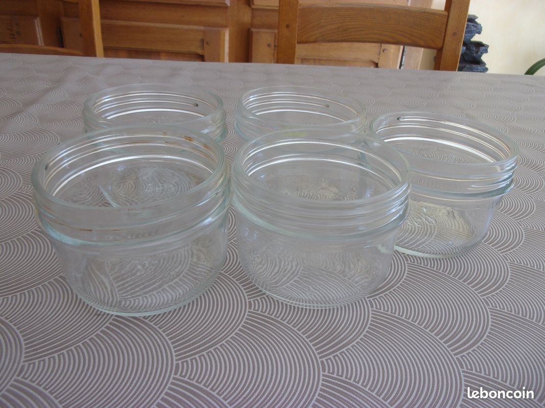 5 Bocaux Le parfait 350 ml sans couvercle (image 1)