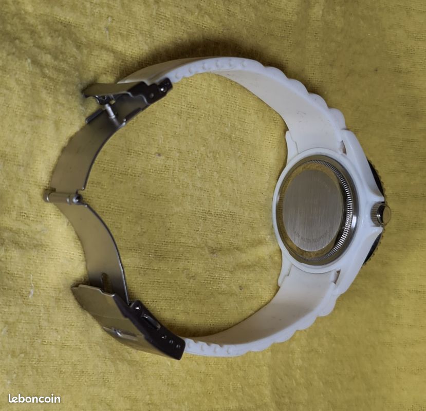 Montre Louis Berthier blanc glacier batterie neuve (image 5)