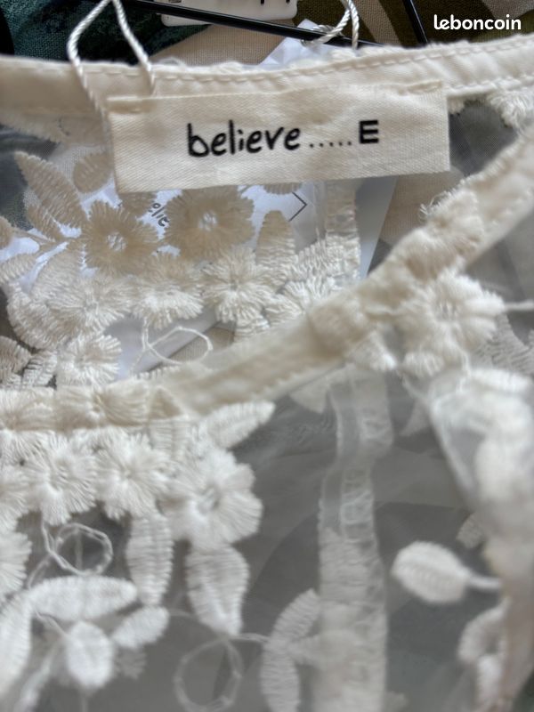 Top transparent mariage Believe...e (image 7)