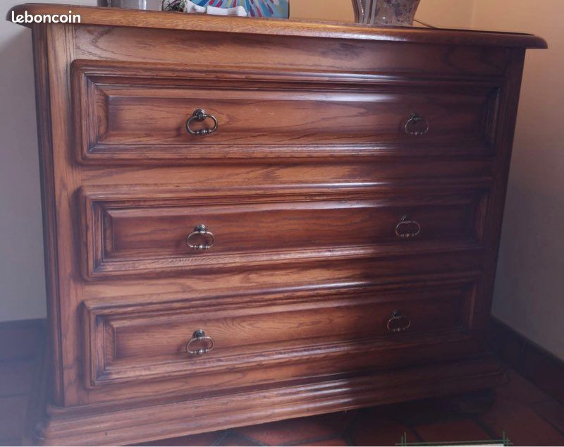 Commode bois massif (image 1)