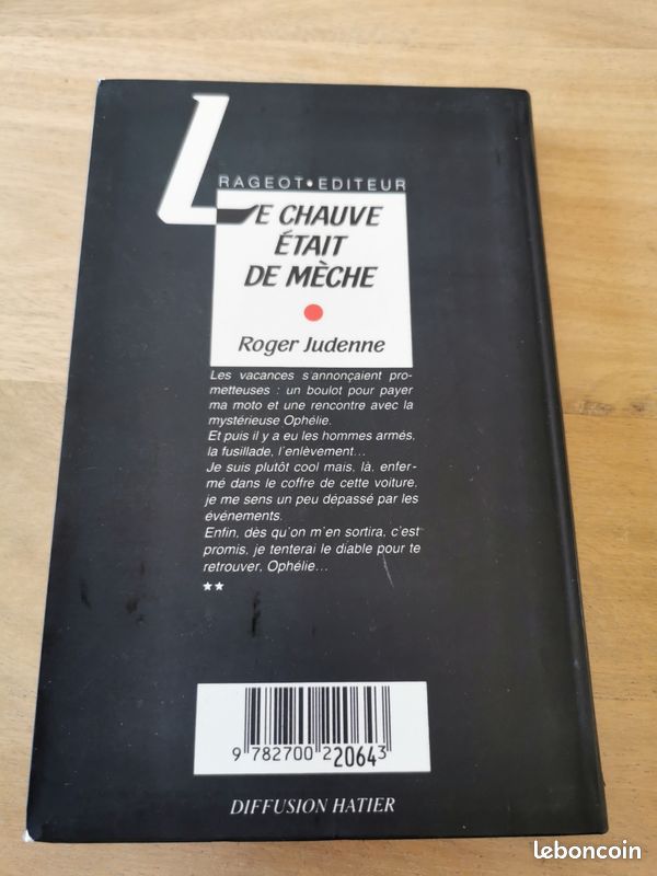 Le chauve était de mèche, Roger Judenne, bon état (image 4)
