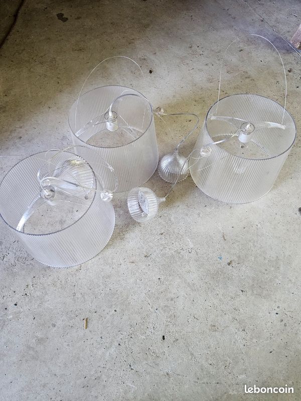 Vends lampe penderie Kartell modèle cristal (image 4)