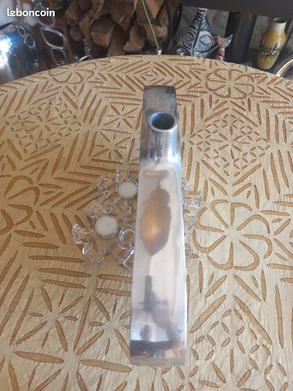 Vase oblongue aluminium (image 4)