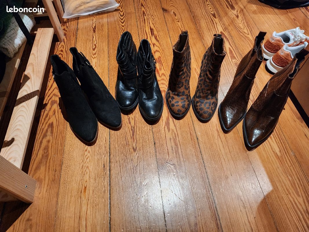 Lot bottines femmes (image 2)