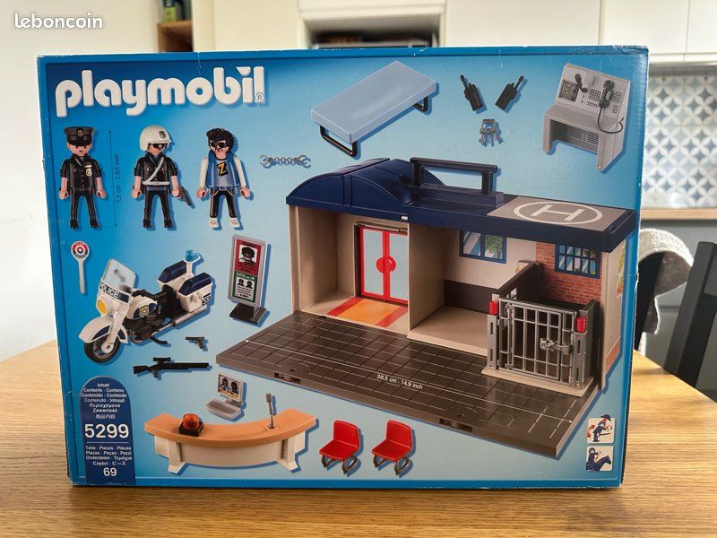 Caserne de police play mobile city (image 2)